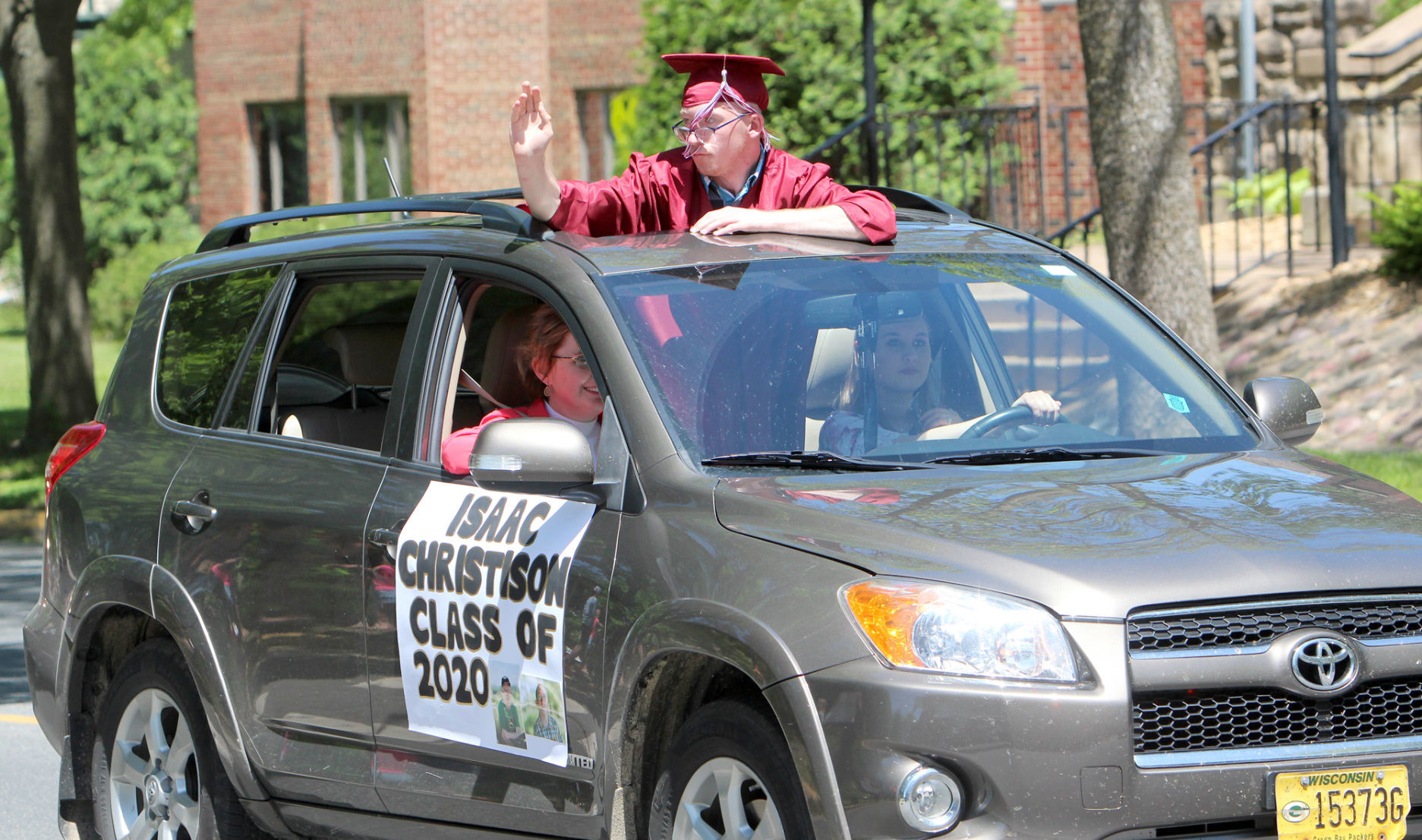 Menomonie High School Graduation Parade 5-31-20